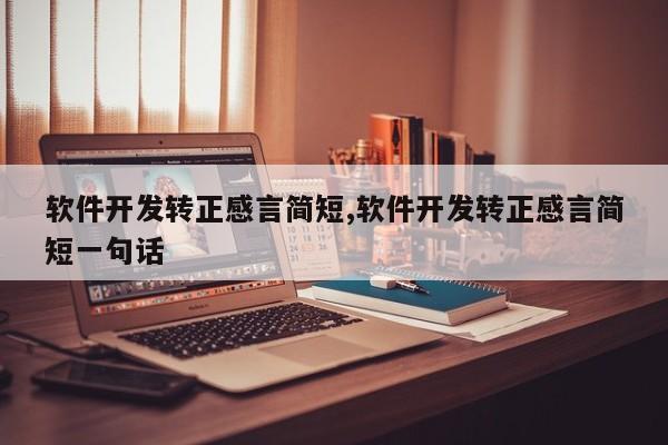 软件开发转正感言简短,软件开发转正感言简短一句话