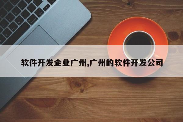 软件开发企业广州,广州的软件开发公司