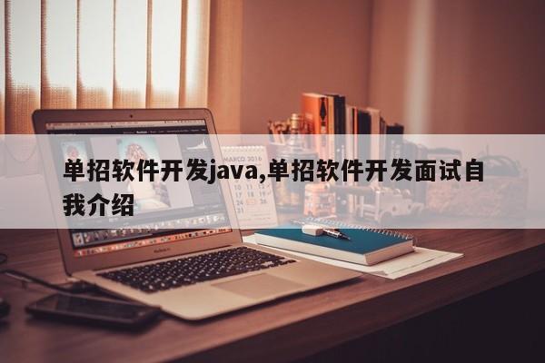 单招软件开发java,单招软件开发面试自我介绍